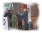 Ehrungen anl�sslich des Feuerwehrtages der VG Herrstein in Sien