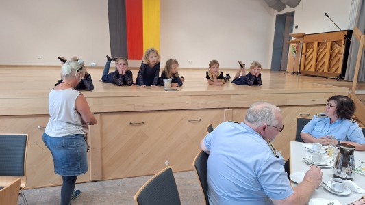 Kindertanzgruppe "Minis" des Kempfelder Karneval Klub